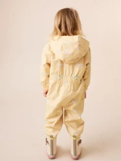 Jaune citron - Combinaison imperméable imprimée (6 mois-7 ans)