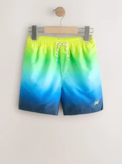 Jaune/Bleu - Ombre Short de bain ({}3-16ans)