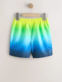 Jaune/Bleu - Ombre Short de bain ({}3-16ans)