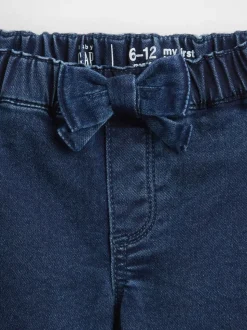 Jean barrel Gap Pull On nœud en maille (0-24mois)