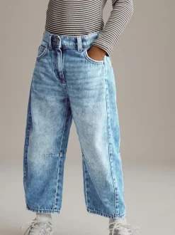 Jean bleu moyen - Jean Barrel Volume (3-16ans)