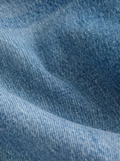 Jean bleu moyen - Jean colonne extensible Mom Comfort