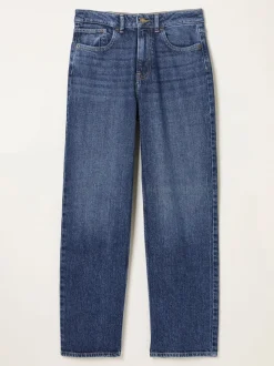 Jena bleu - Jean droit décontracté FatFace