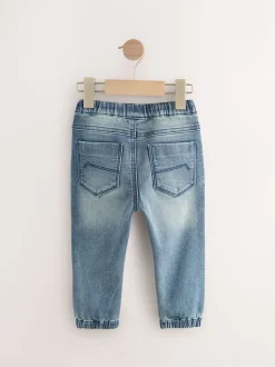 Jena bleu - Lot de 2 jeans jogging confort stretch (3mois-7ans)