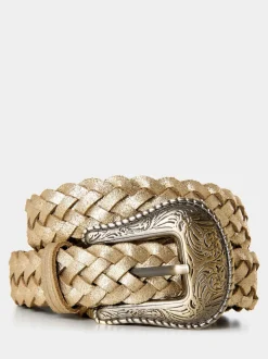 Joe Browns Ceintures en daim métallisé tressé