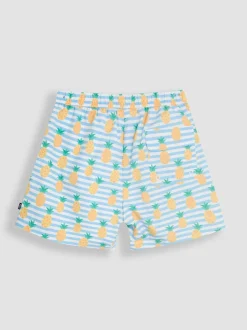 Jojo Maman Bébé Homme Pineapple Short imprimé de bain