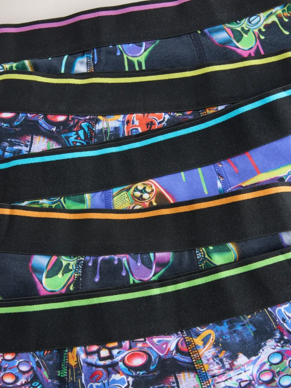 Joueur Grafitti - Lot de 5 boxers (2-16ans)