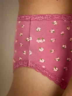 Jours de la semaine - Culotte en coton et dentelle 7 Pack