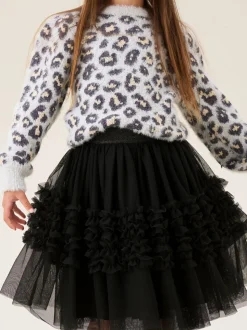 Jupe Angel & Rocket Sallie en maille à volants