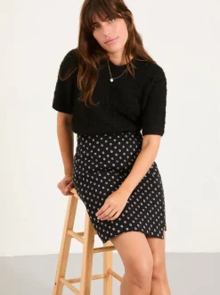 Jupe FatFace métallisée