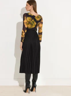 Jupe longue plissée Maxi Star by Julien MacDonald