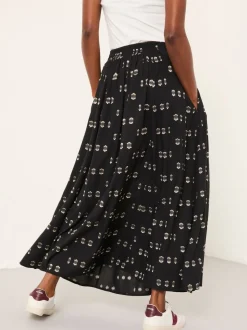 Jupe mi-longue FatFace métallisée