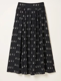 Jupe mi-longue FatFace métallisée