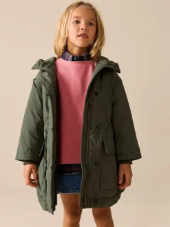 kaki - Parka matelassée Résistant à la douche (5-13ans)