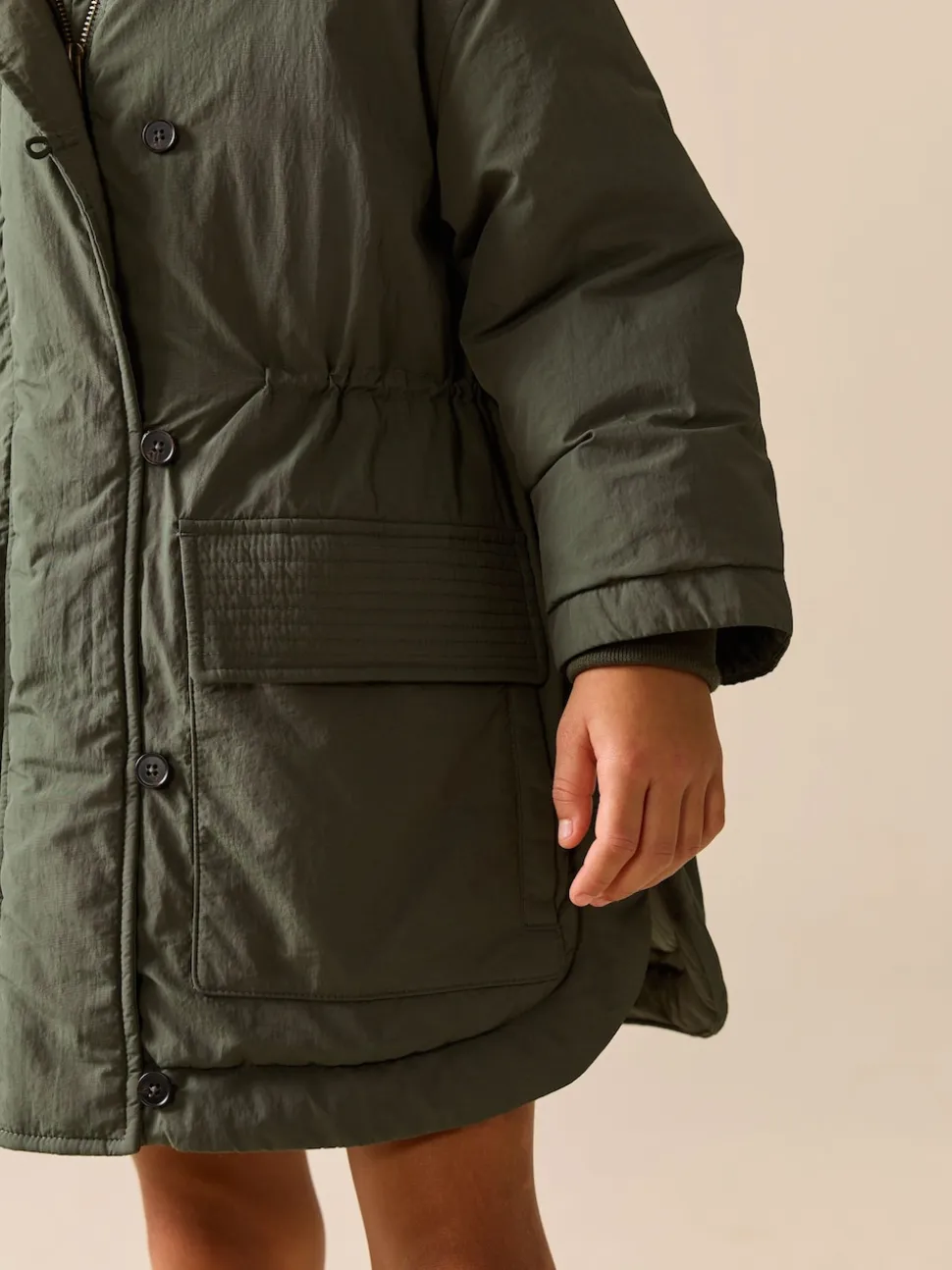 kaki - Parka matelassée Résistant à la douche (5-13ans)