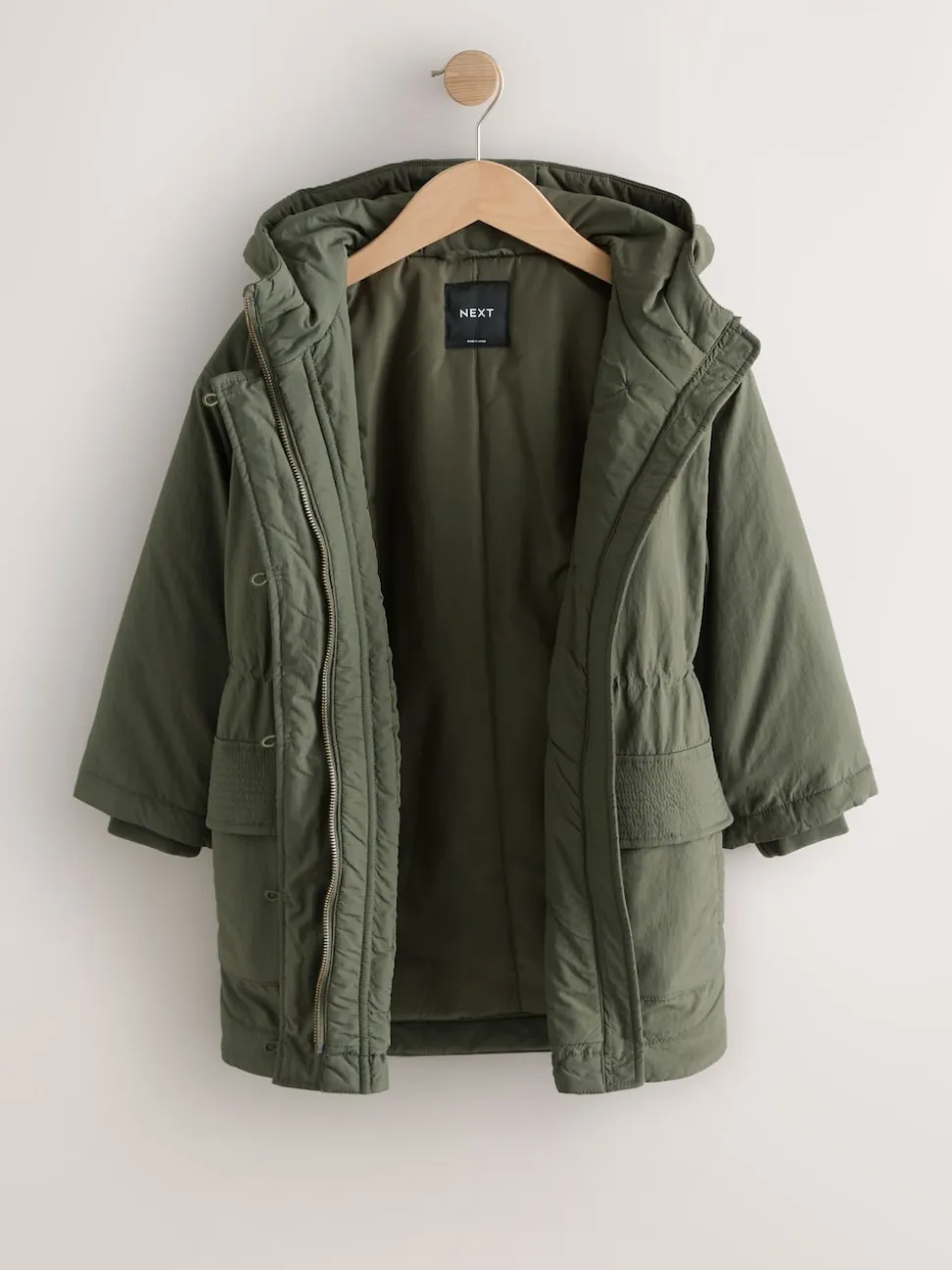 kaki - Parka matelassée Résistant à la douche (5-13ans)
