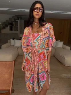 Kimono Never Fully Dressed en coton Mélange