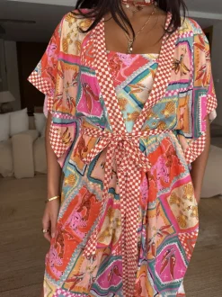 Kimono Never Fully Dressed en coton Mélange