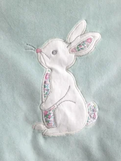 Lapin bleu - JoJo Maman Bébé Joli pyjama à fleurs