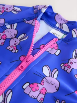 Lapin Bleu cobalt - Maillot de bain Sunsafe (3mths-10yrs)