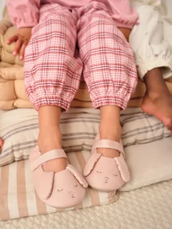 Lapin rose - Chaussons style babies