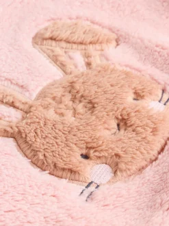 Lapin rose - Ensemble de Hauts et Leggings en polaire Bébé 2 pièces (0mois-2ans)