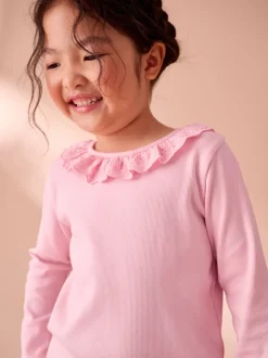 Laura Ashley ensemble haut et jupe côtelé à manches longues