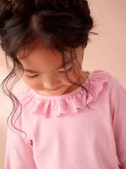 Laura Ashley ensemble haut et jupe côtelé à manches longues