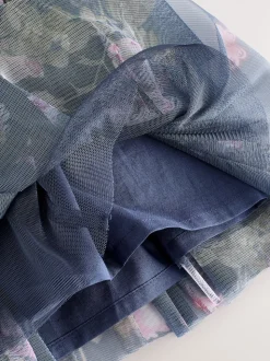 Laura Ashley ensemble haut et jupe côtelé à manches longues