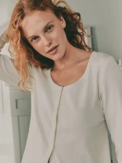 Laura Ashley Pyjama pointelle à manches longues