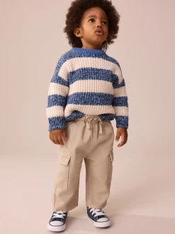 Lavé à la pierre - Pantalon cargo ample (3mois-7ans)