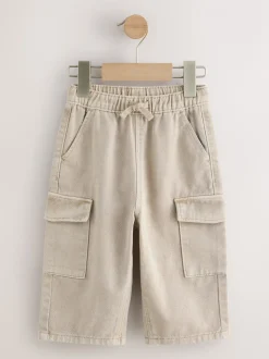 Lavé à la pierre - Pantalon cargo ample (3mois-7ans)