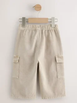 Lavé à la pierre - Pantalon cargo ample (3mois-7ans)