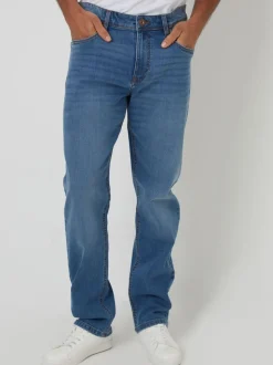 Lavage léger - Jean droit Threadbare stretch