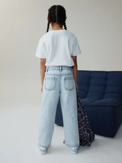 Lavage léger - Jeans Coupe droite (3-16ans)