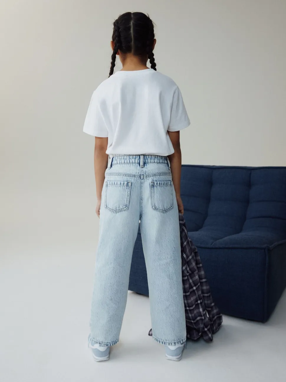 Lavage léger - Jeans Coupe droite (3-16ans)