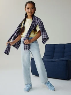 Lavage léger - Jeans Coupe droite (3-16ans)