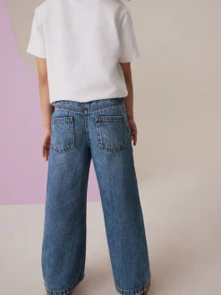 Lave-vaisselle foncé - Jeans à jambe large (3-16ans)