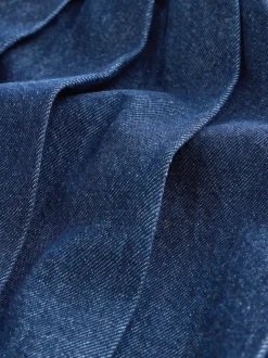 Lave-vaisselle foncé - Jupe plissée en jean (3-16ans)