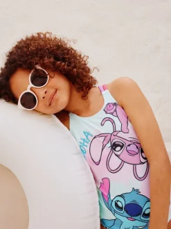 Licence Bleu Stitch - Maillot de bain à double bretelle (3-16yrs)