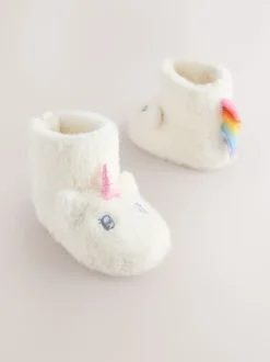 Licorne blanche - Bottes Slipper