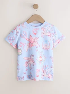 Licorne bleue - T-shirt (3-16ans)