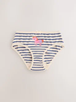Licorne rayée - Paquet de slips 7 (1.5-12ans)