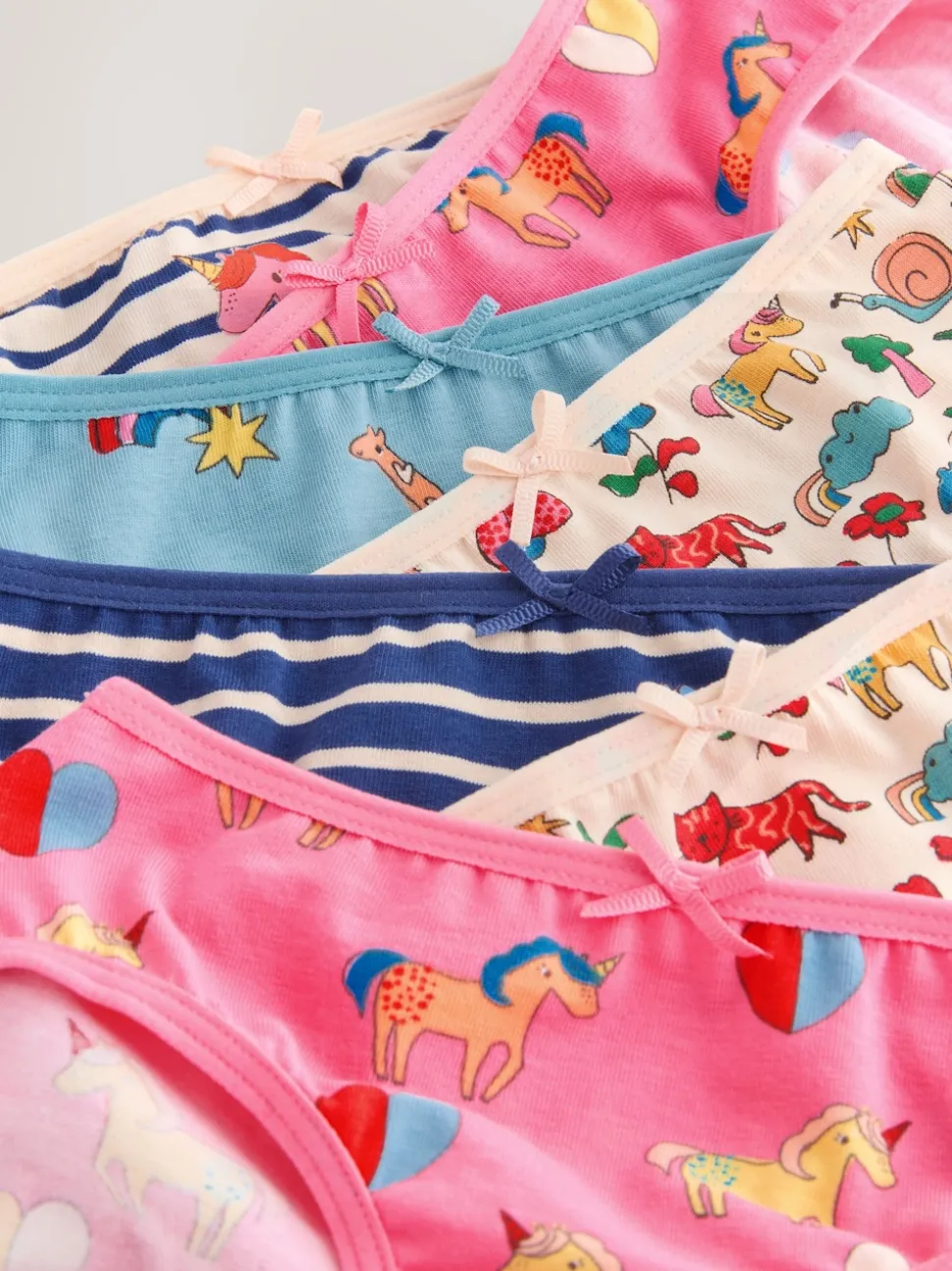 Licorne rayée - Paquet de slips 7 (1.5-12ans)