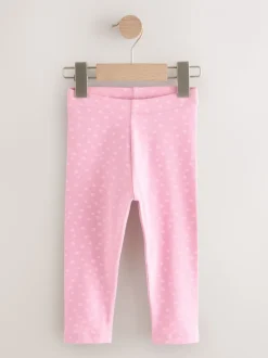 Licorne rose - Lot de 3 leggings (3mois-7ans)