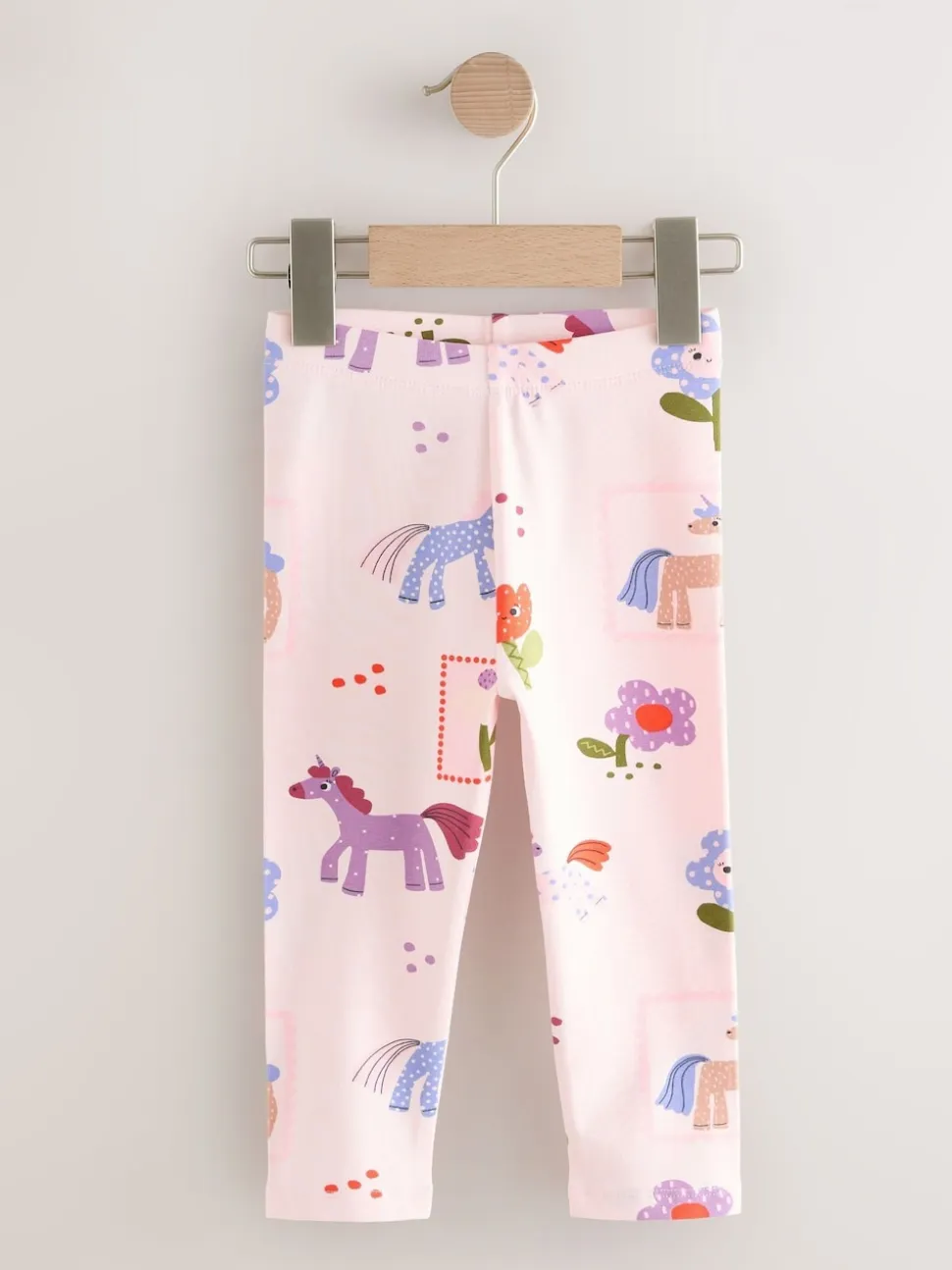 Licorne rose - Lot de 3 leggings (3mois-7ans)