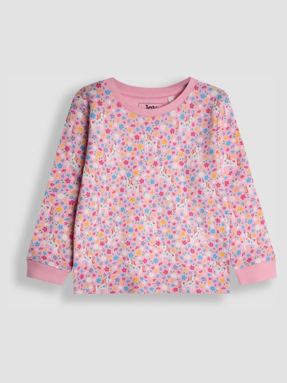Licorne rose - Lot de 2 pyjamas en jersey JoJo Maman Bébé