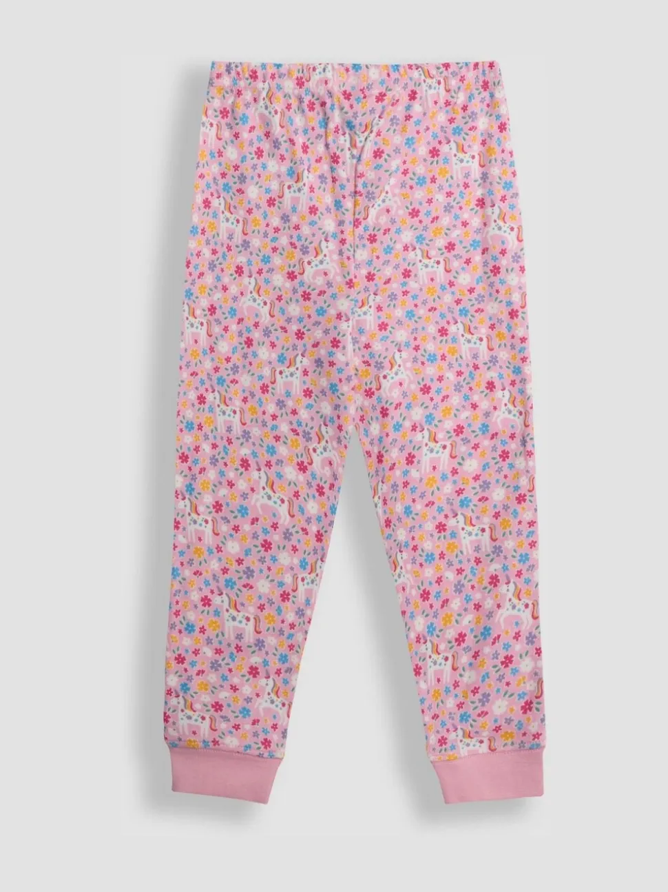 Licorne rose - Lot de 2 pyjamas en jersey JoJo Maman Bébé