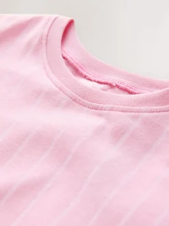 Licorne rose - Robe ornée à manches longues (3mois7ans)