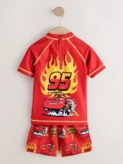 Lightning McLain - Ensemble Rash Gilet et short de bain (3mois-7ans)